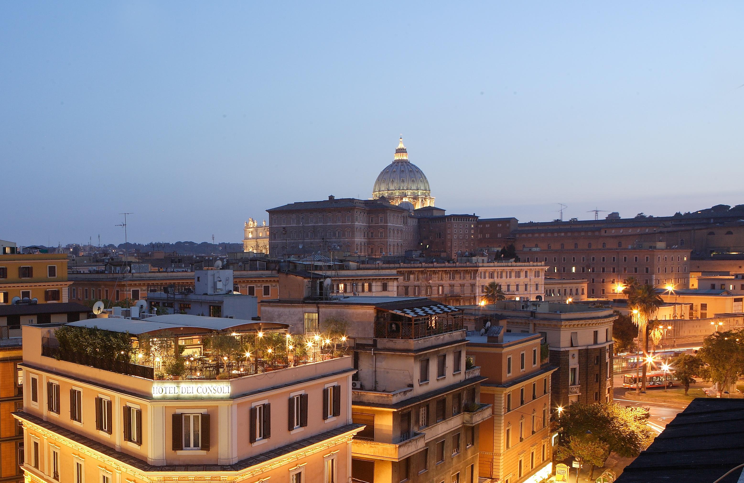 Hotel Dei Consoli Vaticano Рим Экстерьер фото